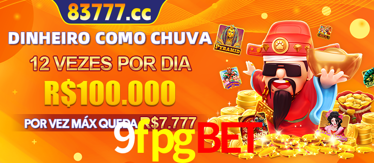 Banner do programa de recompensas Recomende para amigos do 9fpgbet, detalhando os bônus por convidar amigos, com prêmios que chegam a R$288.888.
